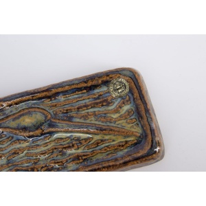 Scandinavian Decorative Ceramic Relief by Svend Åage Jensen for Søholm, 1960s