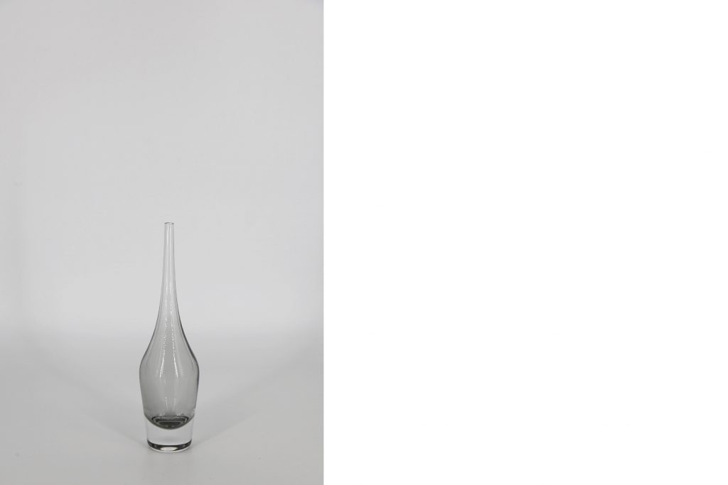 Scandinavian Glass Vase, 1960s