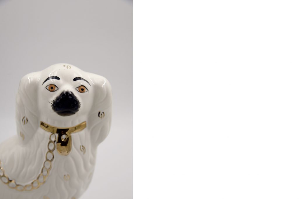 Mid-Century Staffordshire Ceramic Spaniel Mantle Dogs 1378-4 from Beswick England, 1960s, Set of 2