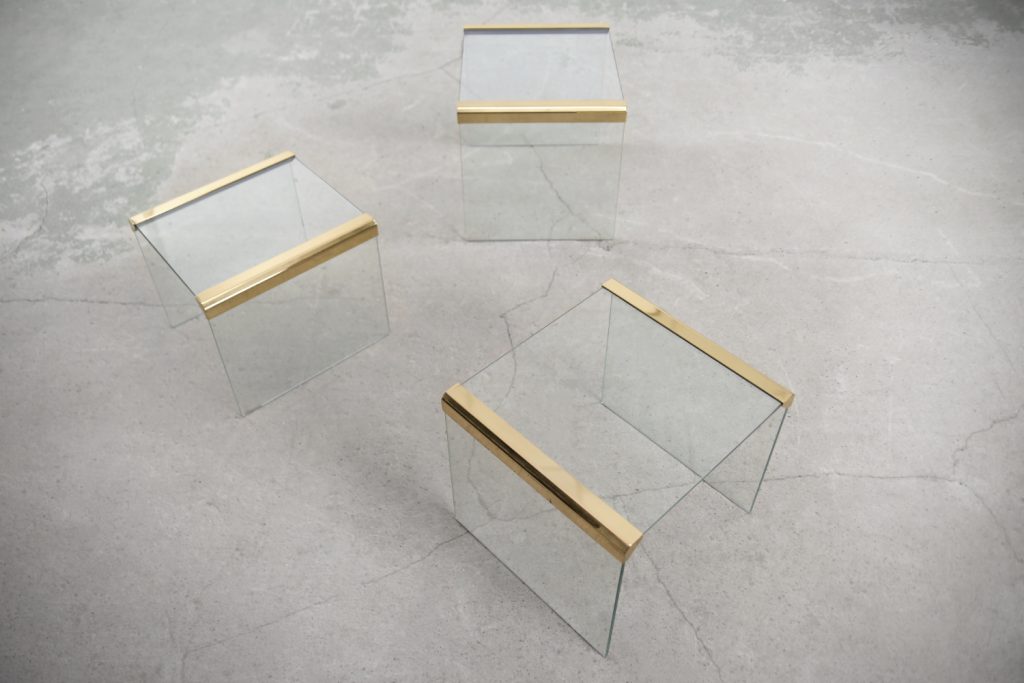 Side Tables by Pace Collection for Leon Rosen, 1970s, Set of 3