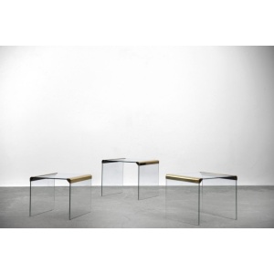 Side Tables by Pace Collection for Leon Rosen, 1970s, Set of 3