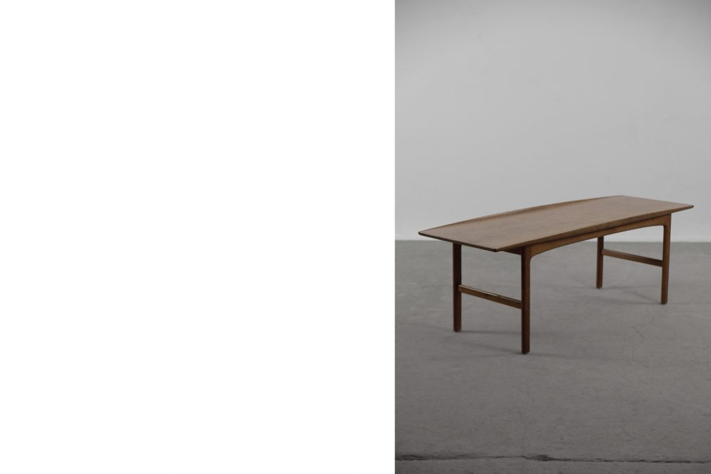 Mid-Century Modern Scandinavian Teak Coffee Table, 1950s
