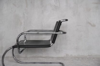 German Leather Armchair by Franco Albini for Tecta, 1950s - Image 6