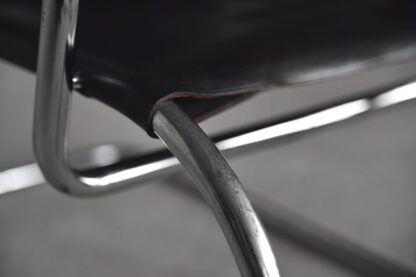 German Leather Armchair by Franco Albini for Tecta, 1950s - Image 25