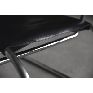 German Leather Armchair by Franco Albini for Tecta, 1950s