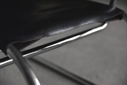 German Leather Armchair by Franco Albini for Tecta, 1950s - Image 26