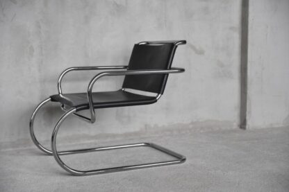 German Leather Armchair by Franco Albini for Tecta, 1950s - Image 18