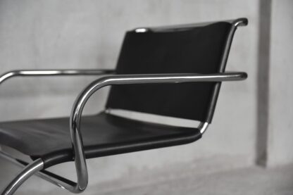 German Leather Armchair by Franco Albini for Tecta, 1950s - Image 28