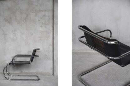 German Leather Armchair by Franco Albini for Tecta, 1950s - Image 35