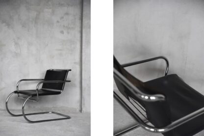 German Leather Armchair by Franco Albini for Tecta, 1950s - Image 34