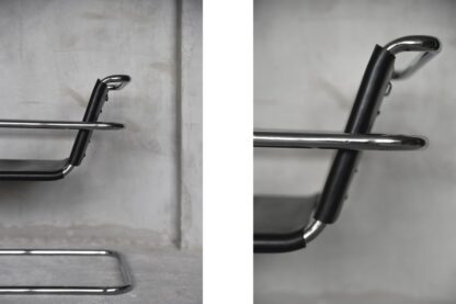 German Leather Armchair by Franco Albini for Tecta, 1950s - Image 33