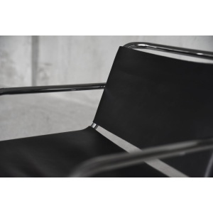 German Leather Armchair by Franco Albini for Tecta, 1950s