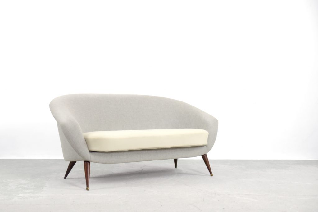 Mid-Century Modern Swedish Tellus Sofa by Jansson Folke for SM Wincrantz, 1950s