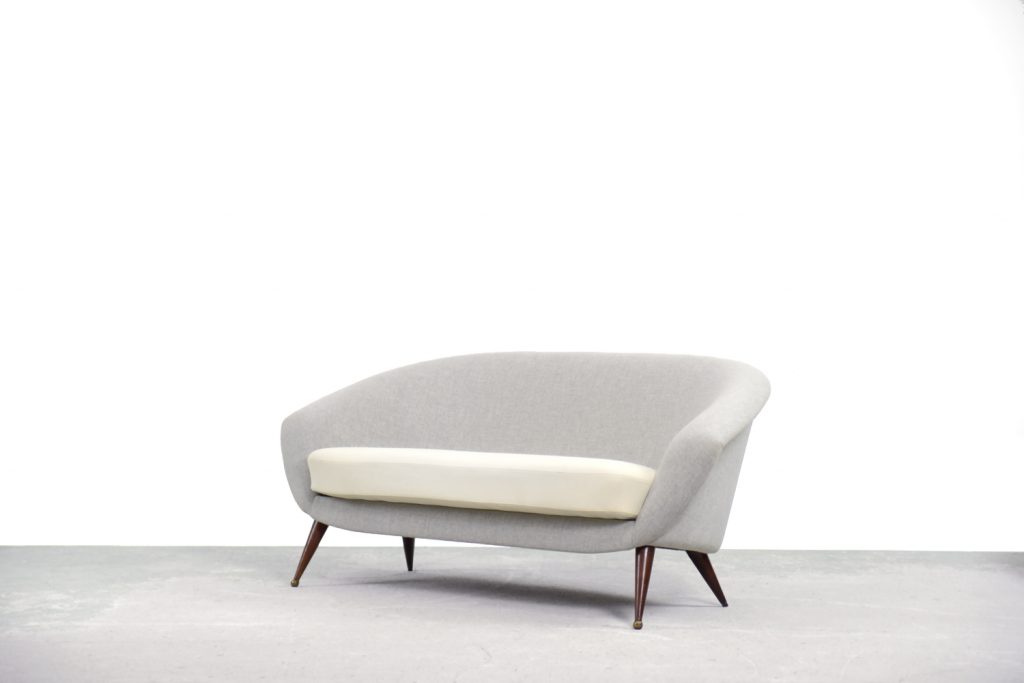 Mid-Century Modern Swedish Tellus Sofa by Jansson Folke for SM Wincrantz, 1950s