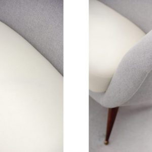 Mid-Century Modern Swedish Tellus Sofa by Jansson Folke for SM Wincrantz, 1950s