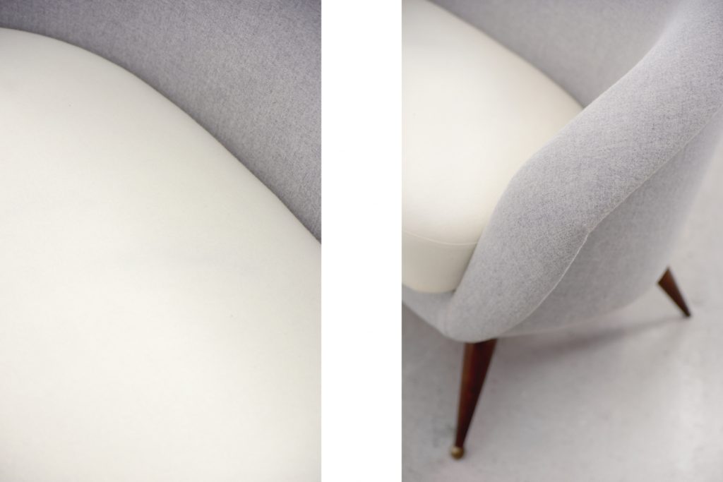 Mid-Century Modern Swedish Tellus Sofa by Jansson Folke for SM Wincrantz, 1950s