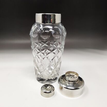 1950s Gorgeous Bohemian Cut Crystal Cocktail Shaker - Image 5