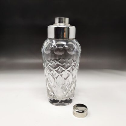 1950s Gorgeous Bohemian Cut Crystal Cocktail Shaker - Image 3