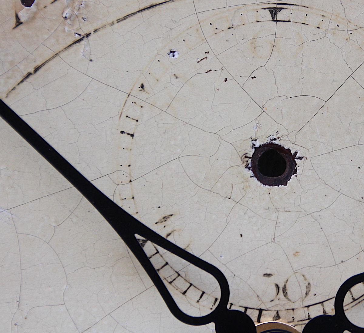 Grandfather Clock Dial 19th Century Longcase