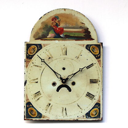 Grandfather Clock Dial 19th Century Longcase - Image 3