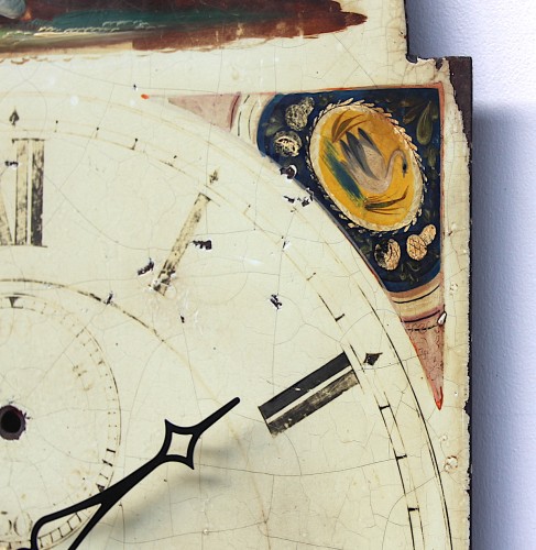 Grandfather Clock Dial 19th Century Longcase