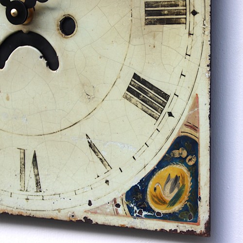 Grandfather Clock Dial 19th Century Longcase