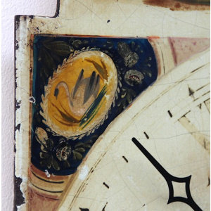 Grandfather Clock Dial 19th Century Longcase