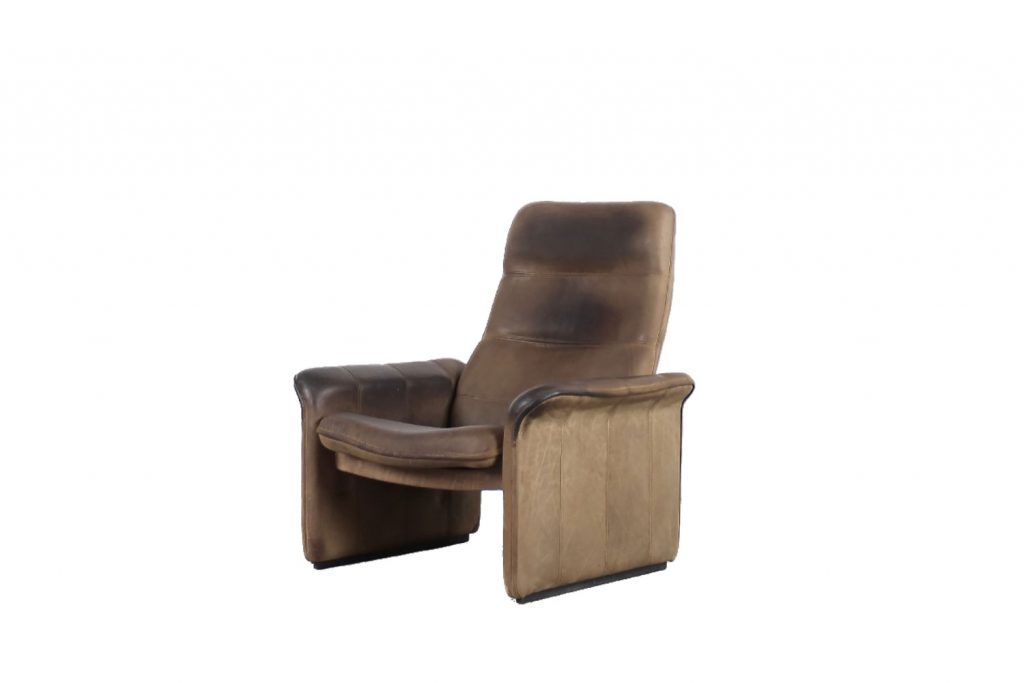 Adjustable DS-50 Buffalo Leather Lounge Chair from De Sede, 1970s