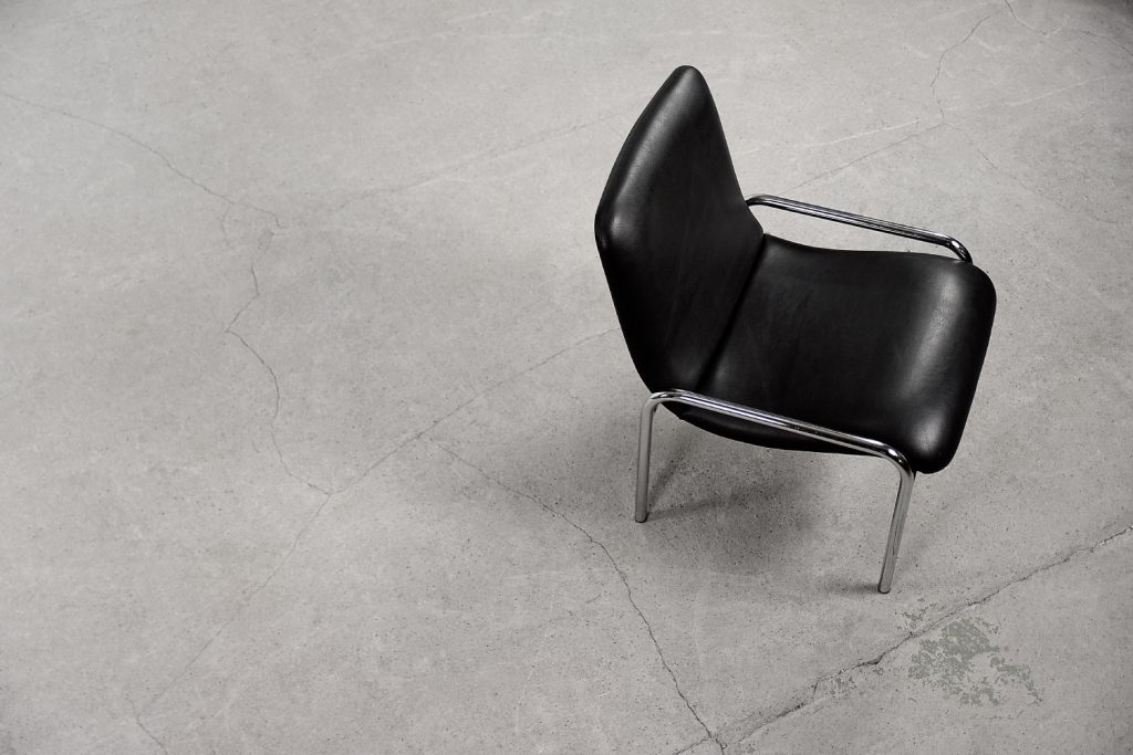 Vintage Minimalist Chrome Armchair from Thonet, 1970s., Set of 2