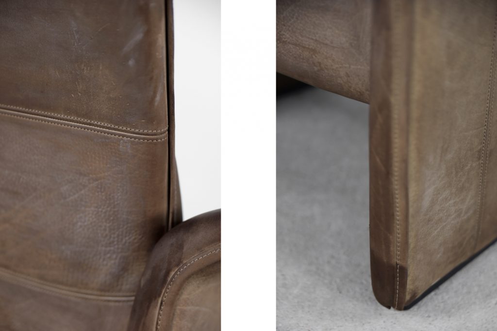 Adjustable DS-50 Buffalo Leather Lounge Chair from De Sede, 1970s