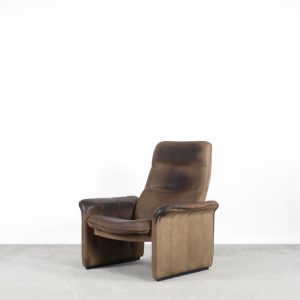 Adjustable DS-50 Buffalo Leather Lounge Chair from De Sede, 1970s