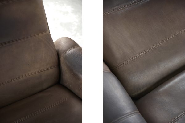 Adjustable DS-50 Buffalo Leather Lounge Chair from De Sede, 1970s - Image 6