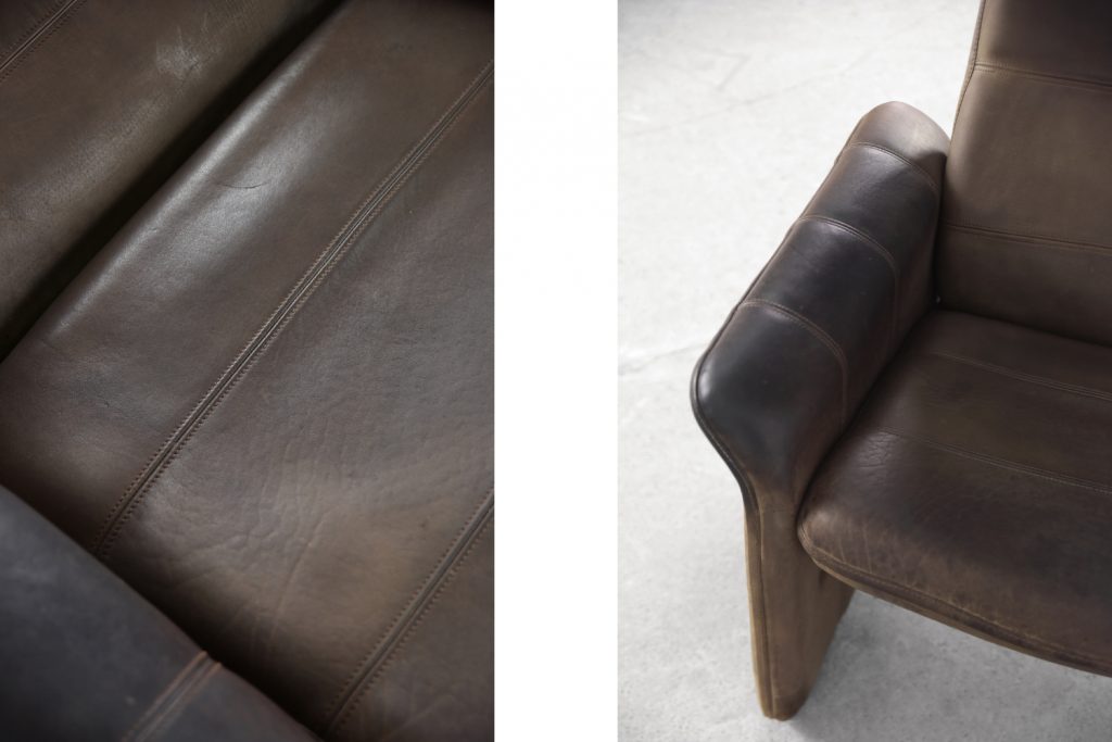 Adjustable DS-50 Buffalo Leather Lounge Chair from De Sede, 1970s