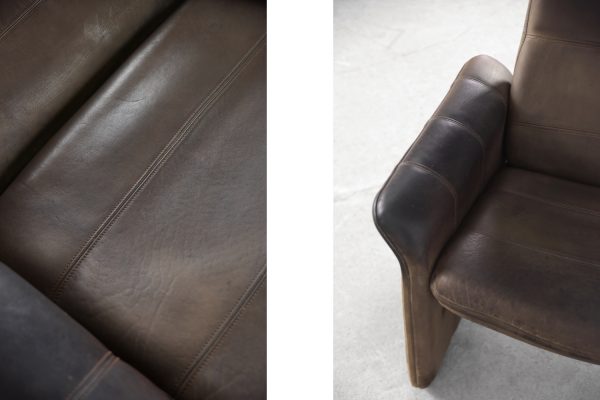 Adjustable DS-50 Buffalo Leather Lounge Chair from De Sede, 1970s - Image 15