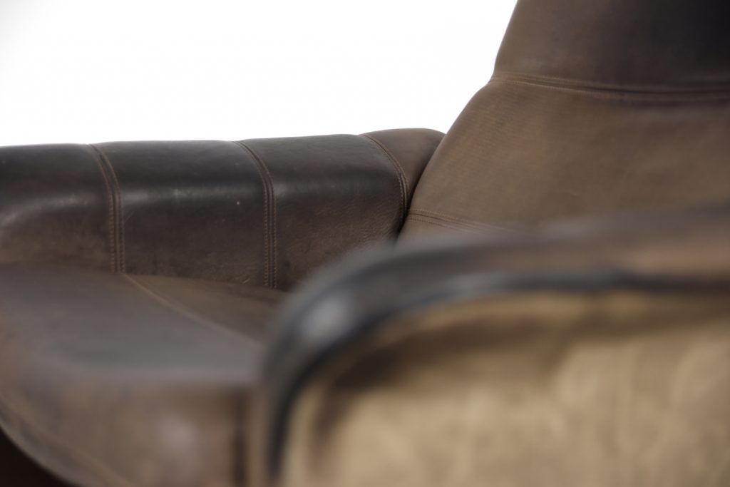 Adjustable DS-50 Buffalo Leather Lounge Chair from De Sede, 1970s