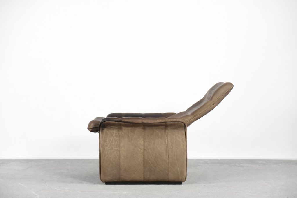 Adjustable DS-50 Buffalo Leather Lounge Chair from De Sede, 1970s