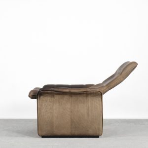 Adjustable DS-50 Buffalo Leather Lounge Chair from De Sede, 1970s