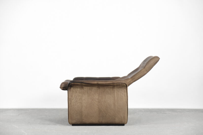 Adjustable DS-50 Buffalo Leather Lounge Chair from De Sede, 1970s