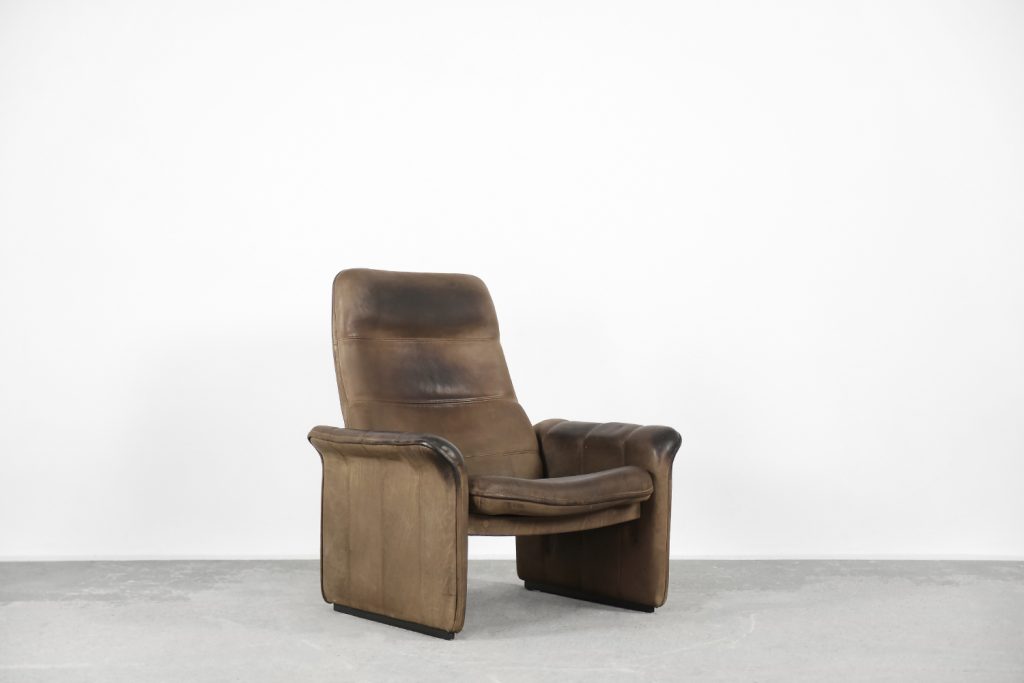 Adjustable DS-50 Buffalo Leather Lounge Chair from De Sede, 1970s