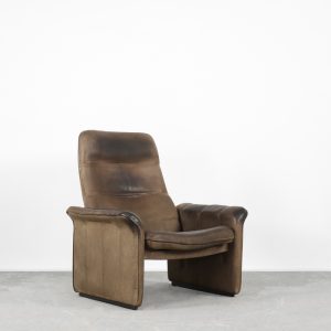 Adjustable DS-50 Buffalo Leather Lounge Chair from De Sede, 1970s