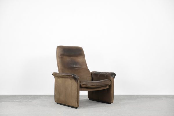 Adjustable DS-50 Buffalo Leather Lounge Chair from De Sede, 1970s - Image 3