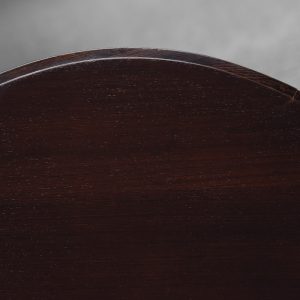 Mid-Century Modern Wenge Organic-Shaped Boomerang Custom Desk, 1960s
