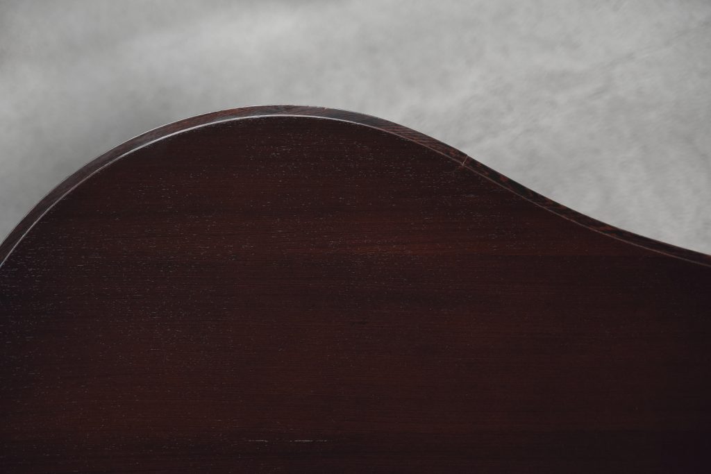 Mid-Century Modern Wenge Organic-Shaped Boomerang Custom Desk, 1960s