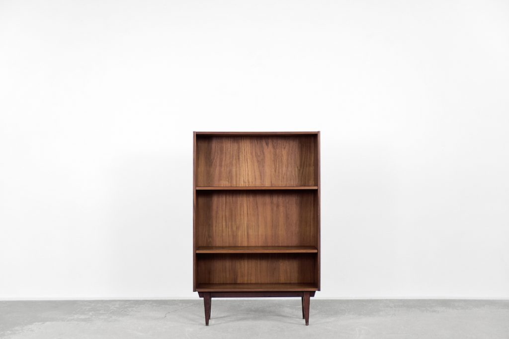 Mid-Century Modern Vintage Classic Swedish Teak Bookcase, 1960s