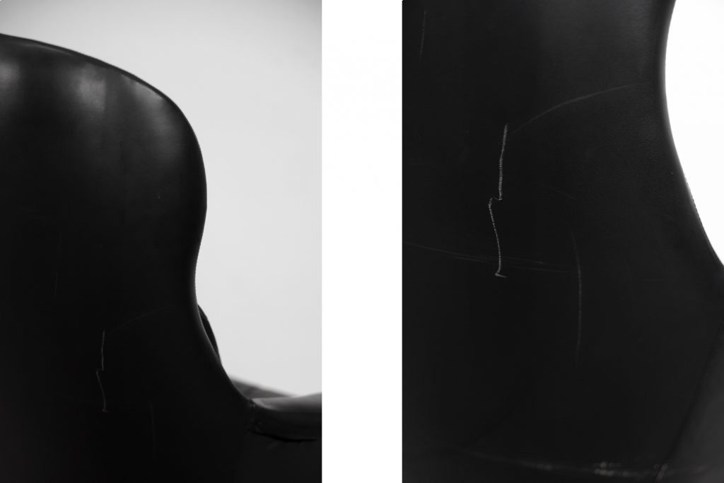Swedish Modernist Leather Swivel Lounge Chair from Selig Imperial, 1970s