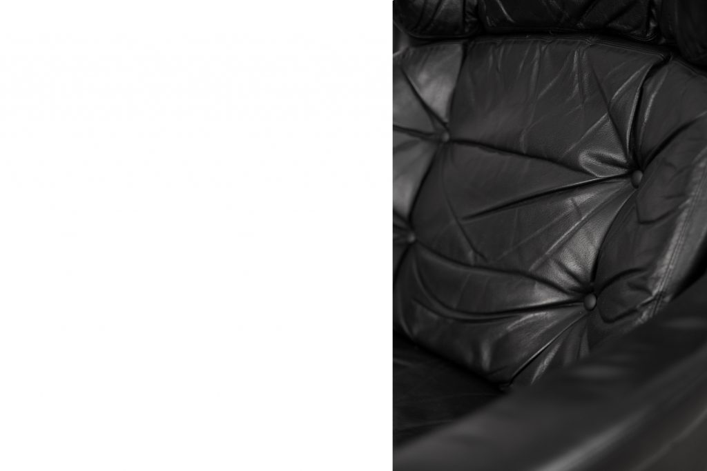 Swedish Modernist Leather Swivel Lounge Chair from Selig Imperial, 1970s