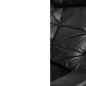 Swedish Modernist Leather Swivel Lounge Chair from Selig Imperial, 1970s