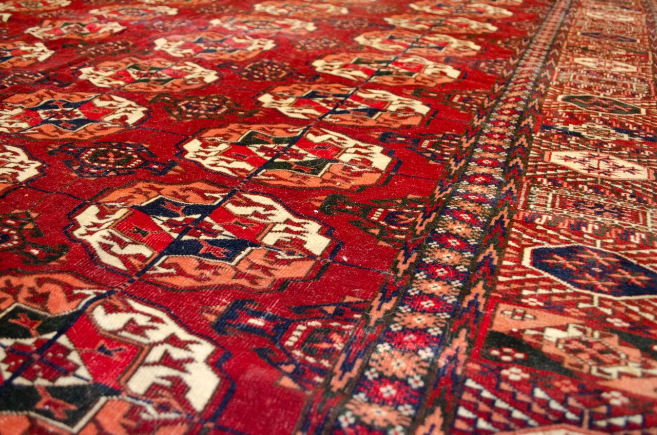 Antique Turkmen Carpet