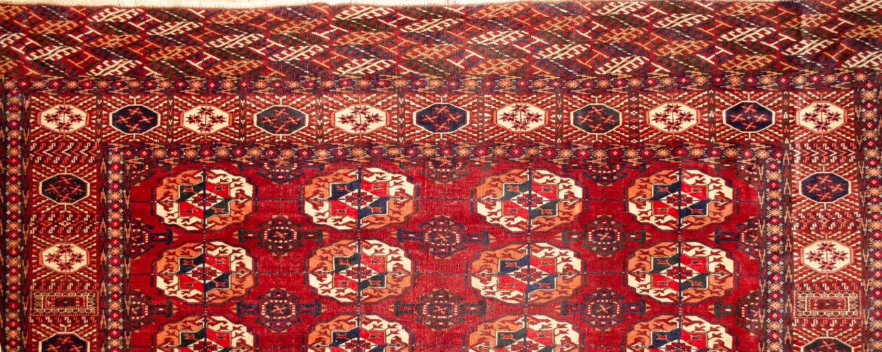 Antique Turkmen Carpet