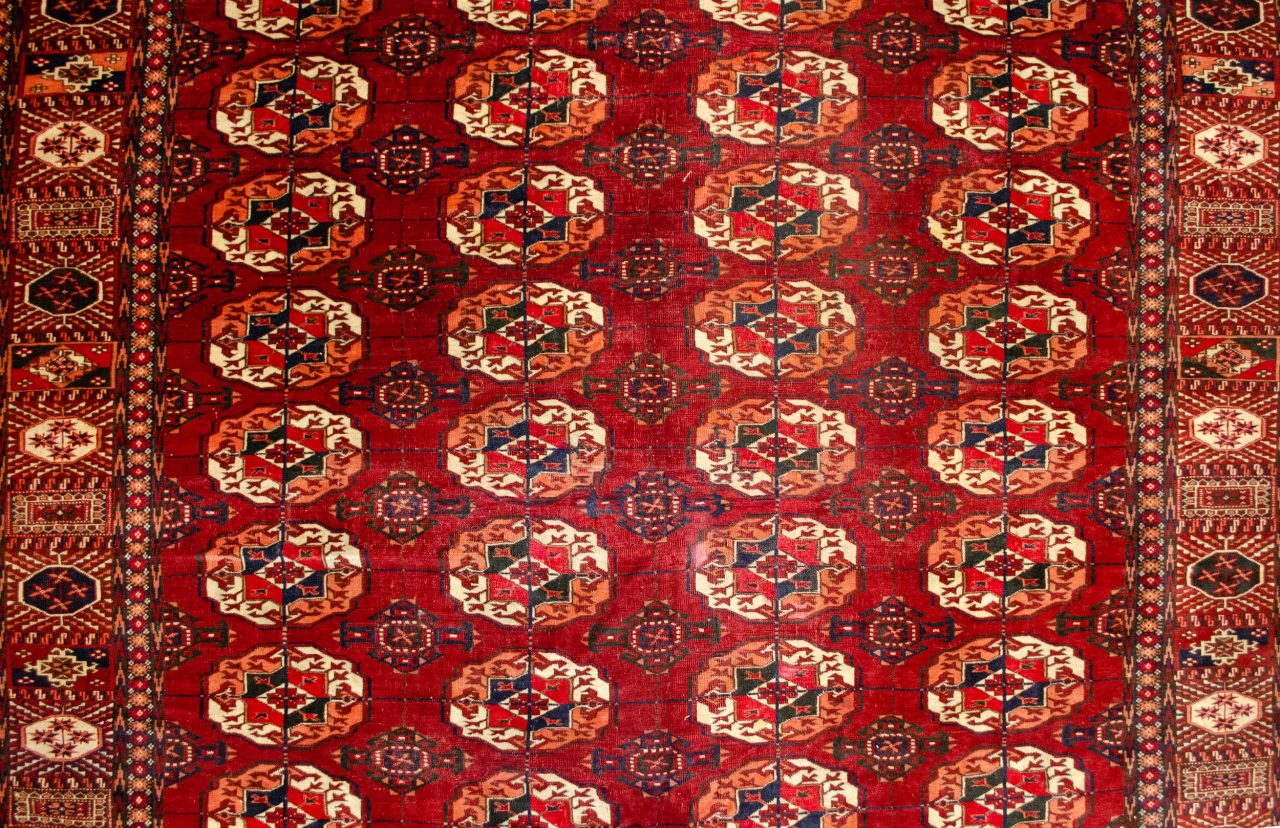 Antique Turkmen Carpet